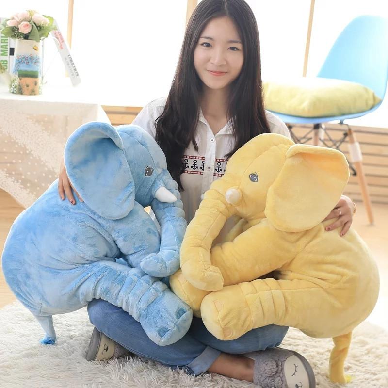60Cm Sang Trọng Gối Tai Voi Trẻ Em Ngủ Đệm Lưng Nhồi Bông Gối Tai Voi Búp Bê Búp Bê Bé Món Quà Sinh Nhật Cho Trẻ Em