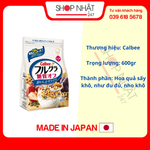 Ngũ Cốc Calbee Nhật Bản