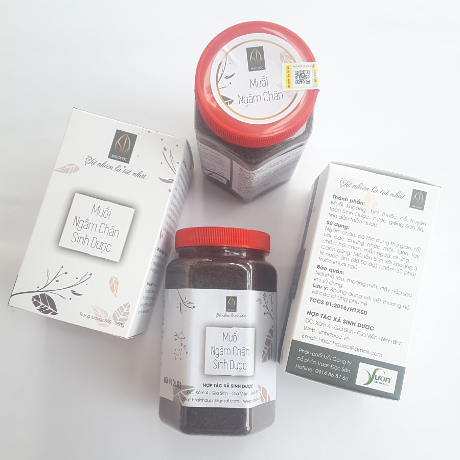Combo 03 Muối ngâm chân Sinh Dược
