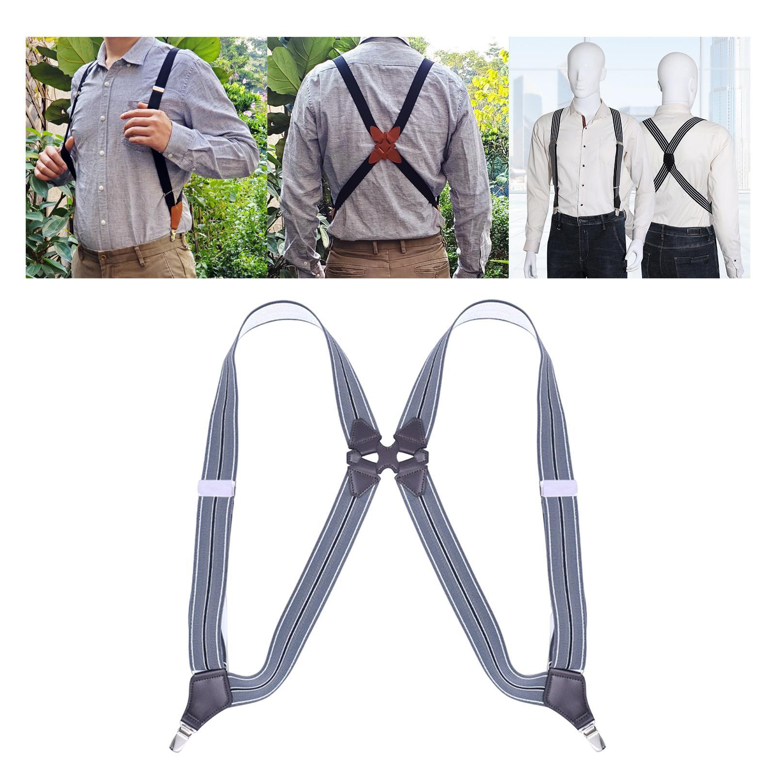 Men Women Suspenders Trousers Suspender Y Shaped Suspender for School Choir Party Wedding