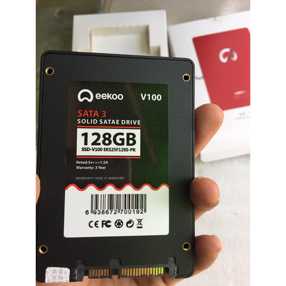 SSD 128G EEKOO V100 2.5&quot; SATA3 - Hàng chính hãng