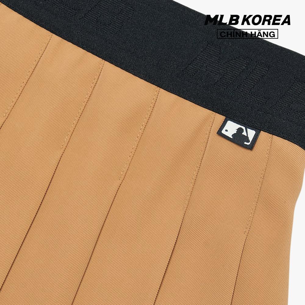 MLB - Chân váy mini xếp li Basic Pleats 3FSKB0324