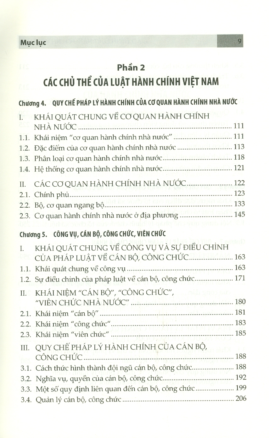 Giáo Trình Luật Hành Chính Việt Nam - GS. TS. Phạm Hồng Thái, TS. Nguyễn Minh Hà - Tái bản -