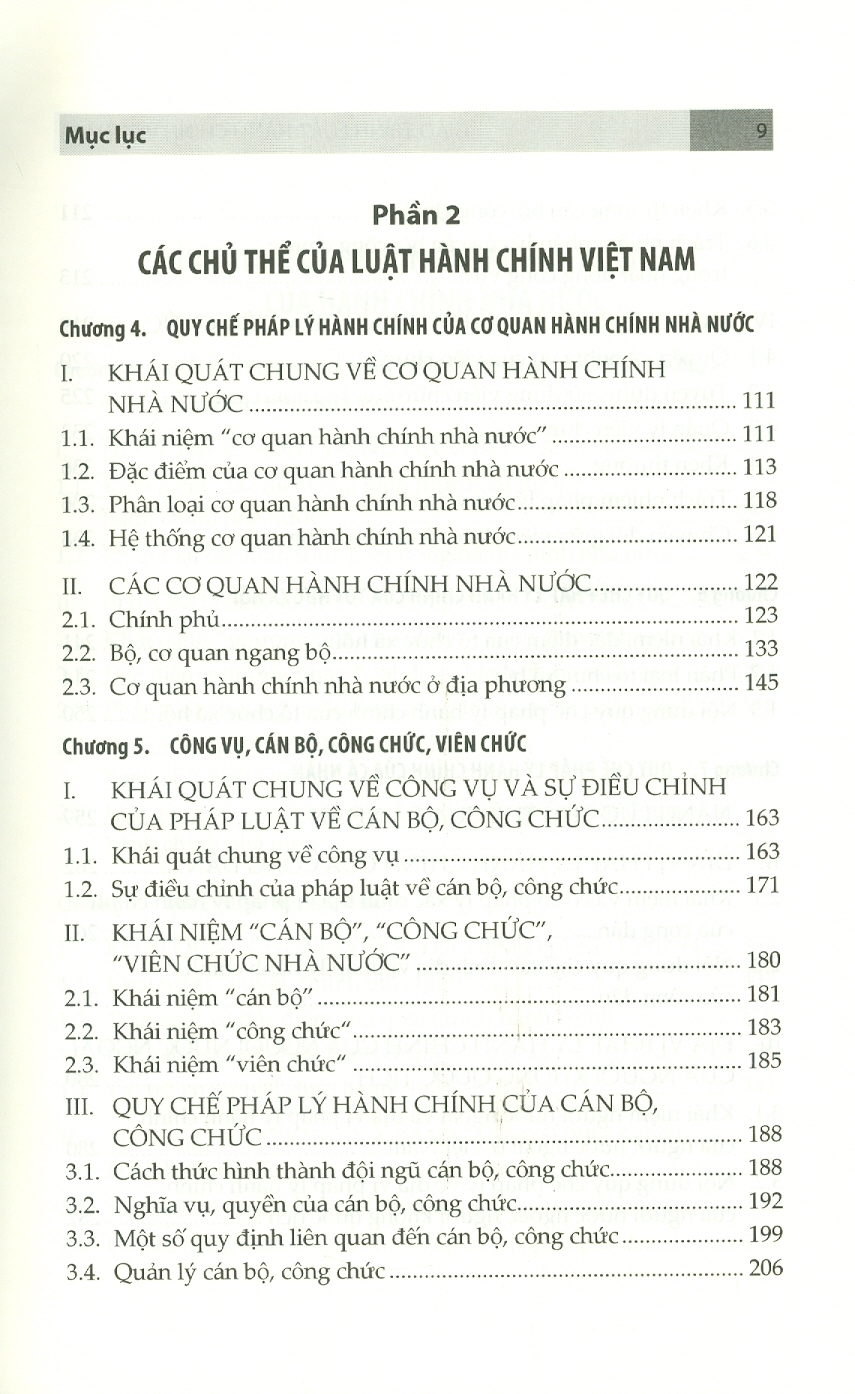 Giáo Trình Luật Hành Chính Việt Nam - GS. TS. Phạm Hồng Thái, TS. Nguyễn Minh Hà - Tái bản - (bìa mềm)