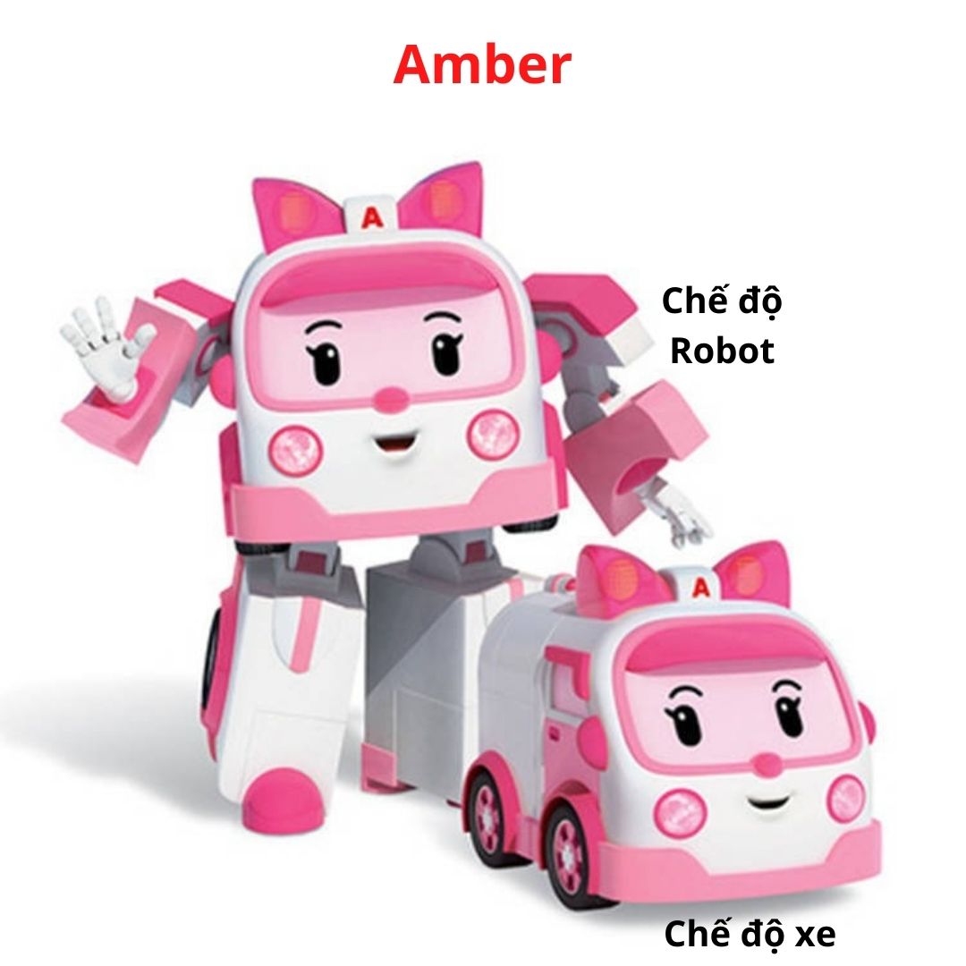 Đồ chơi đội cứu hộ POLI và các bạn biến hình 6 nhân vật hot trend đáng yêu dành cho trẻ em vui chơi