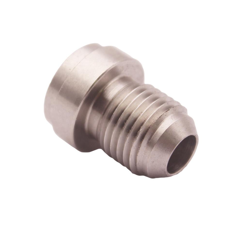 2pcs AN-4 AN4 Stainless WELD ON BUNG Hose Fitting Adapter Fuel Oil Cooler Tank