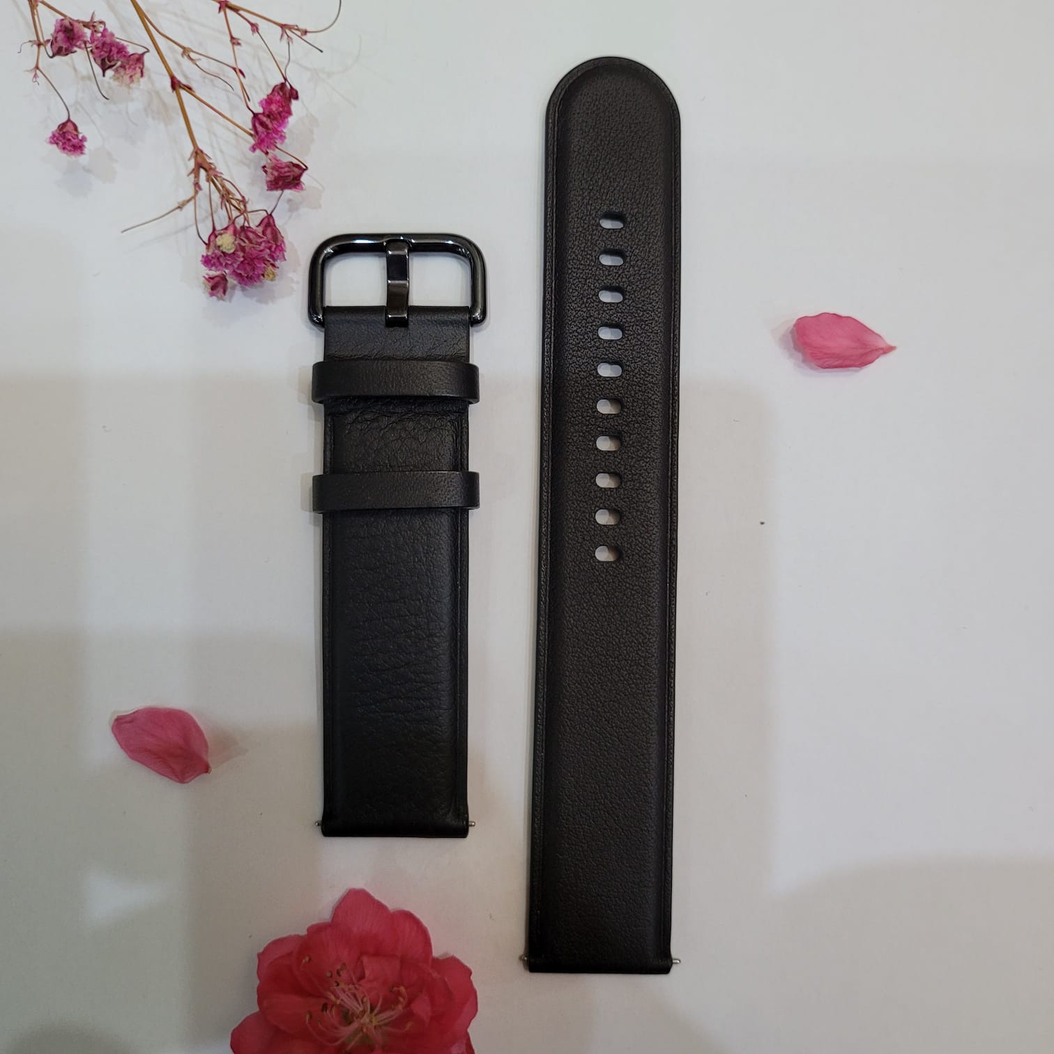 Dây Da dành cho Đồng Hồ Samsung Galaxy Watch 5 / Wacth 3/ Active 1 / Active 2 / Wacth 4 Classic /Wacth Active 1 & các sản phẩm khác có Size Chốt 20mm - Nobox