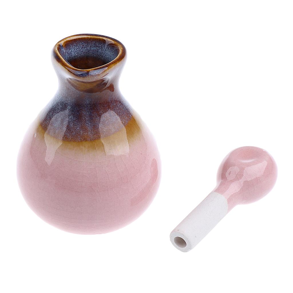3Pieces Ceramic Essential Oil Bottle Aromatherapy Diffuser Reusable Storage Jar for Beauty Salon, Aromatherapy Stores, Personal Use