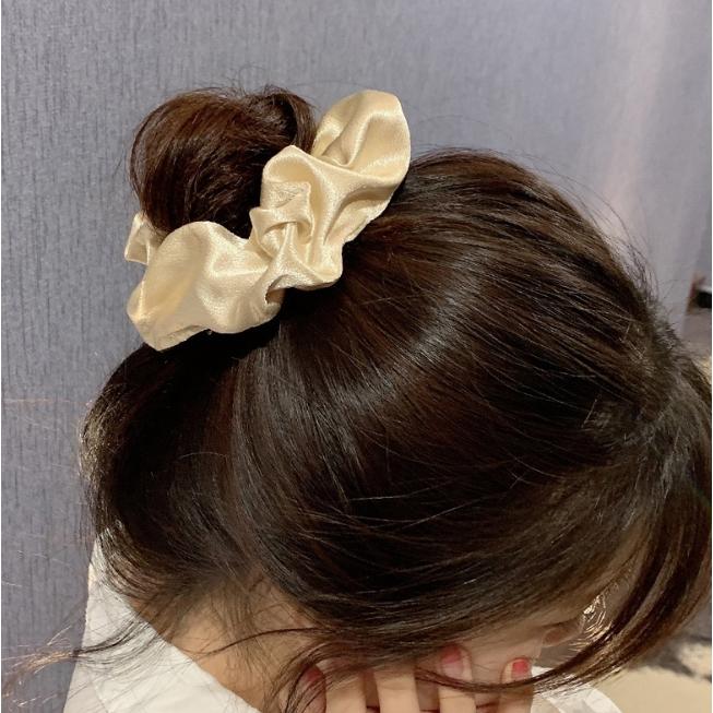 Dây buộc tóc Scrunchies Satin sang mịn HD48 (Ib số trên hình)