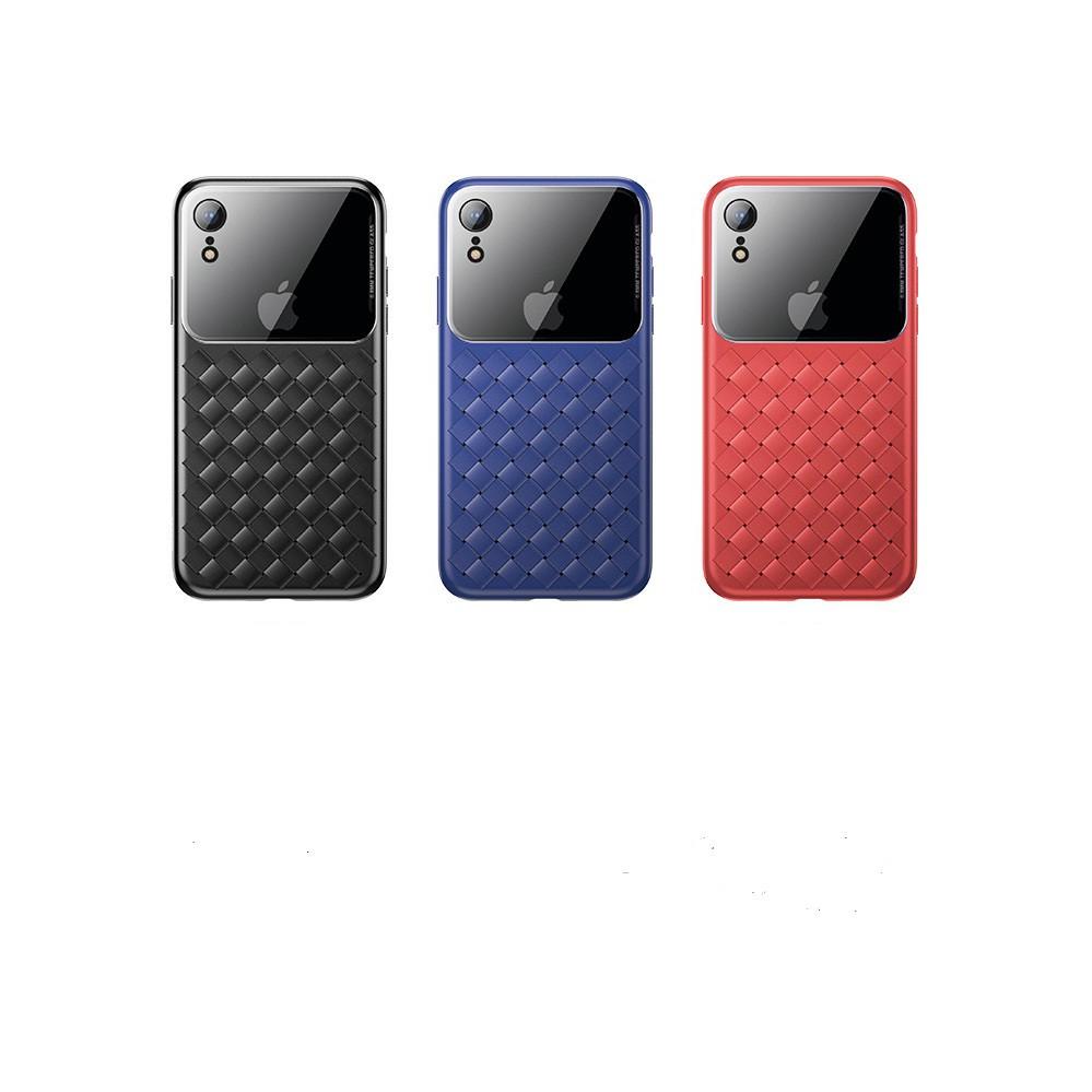 Ốp lưng dành cho IP Xs Max 6.5 nửa trên kính BV Weaving hàng chính hãng Baseus