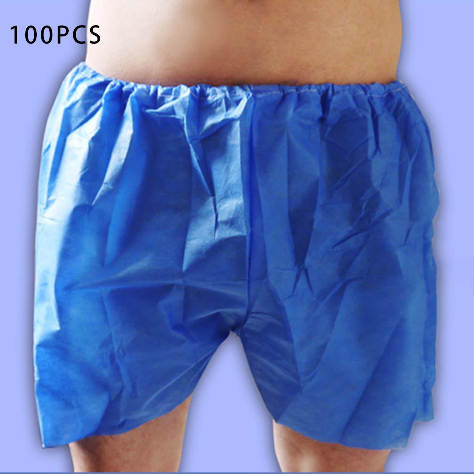 100Disposable Briefs Shorts Underwear for Men Panties Briefs SPA Underpants