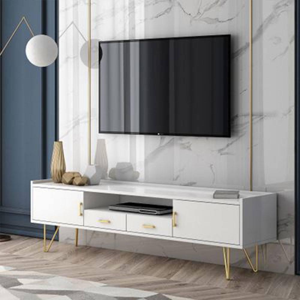 Kệ Tivi Davide trắng IBIE nhiều tùy chọn