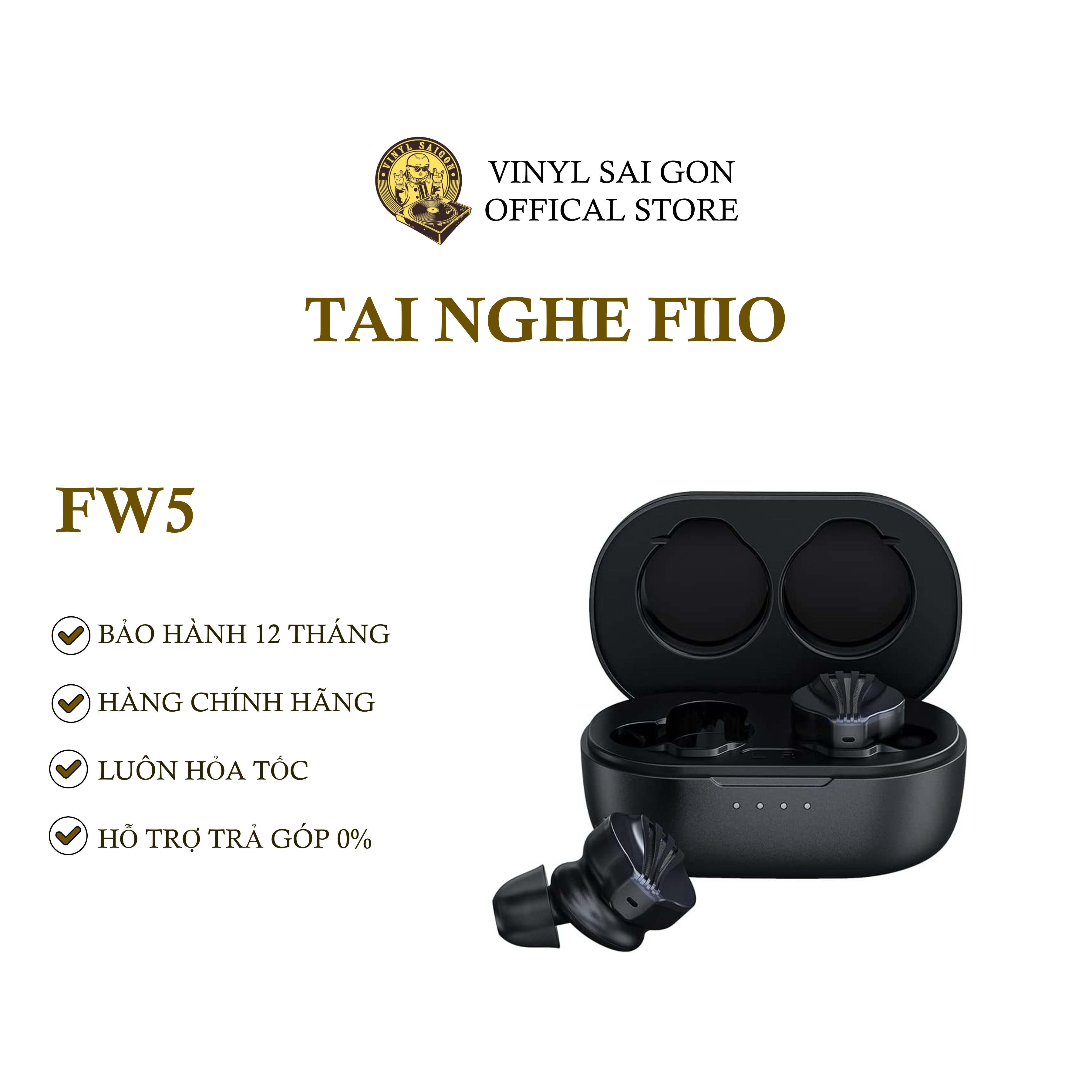 Tai Nghe Không Dây FiiO FW5 - Hàng Nhập Khẩu