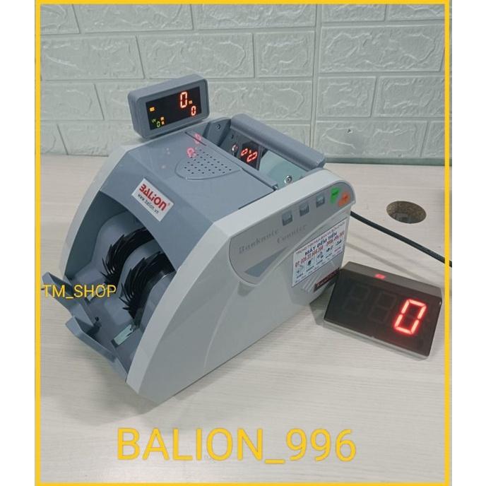 Máy đếm tiền BALION_996 máy đếm đa chức năng, phát hiện tiền polyme siêu chuẩn bằng công nghệ tiên tiến