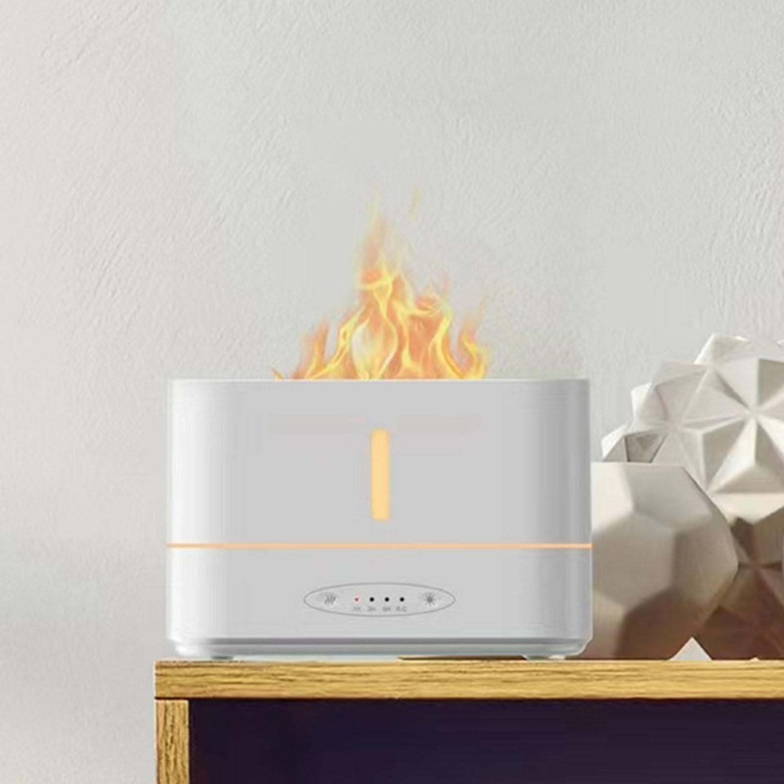 3D Night Light  Humidifier Silent USB for Bedroom Travel Nursery Black