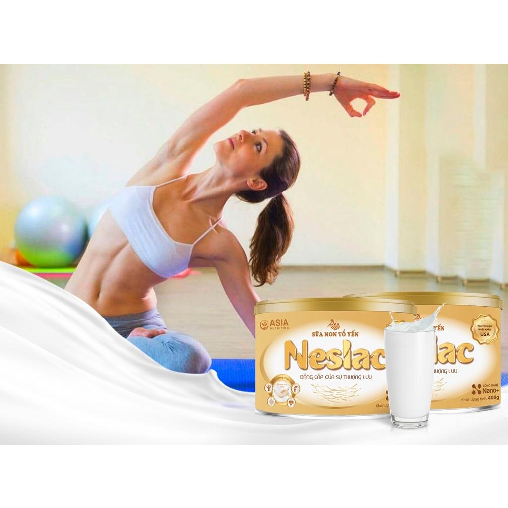 Combo 2 hộp sữa tổ yến Neslac ASIA NUTRITION 400g