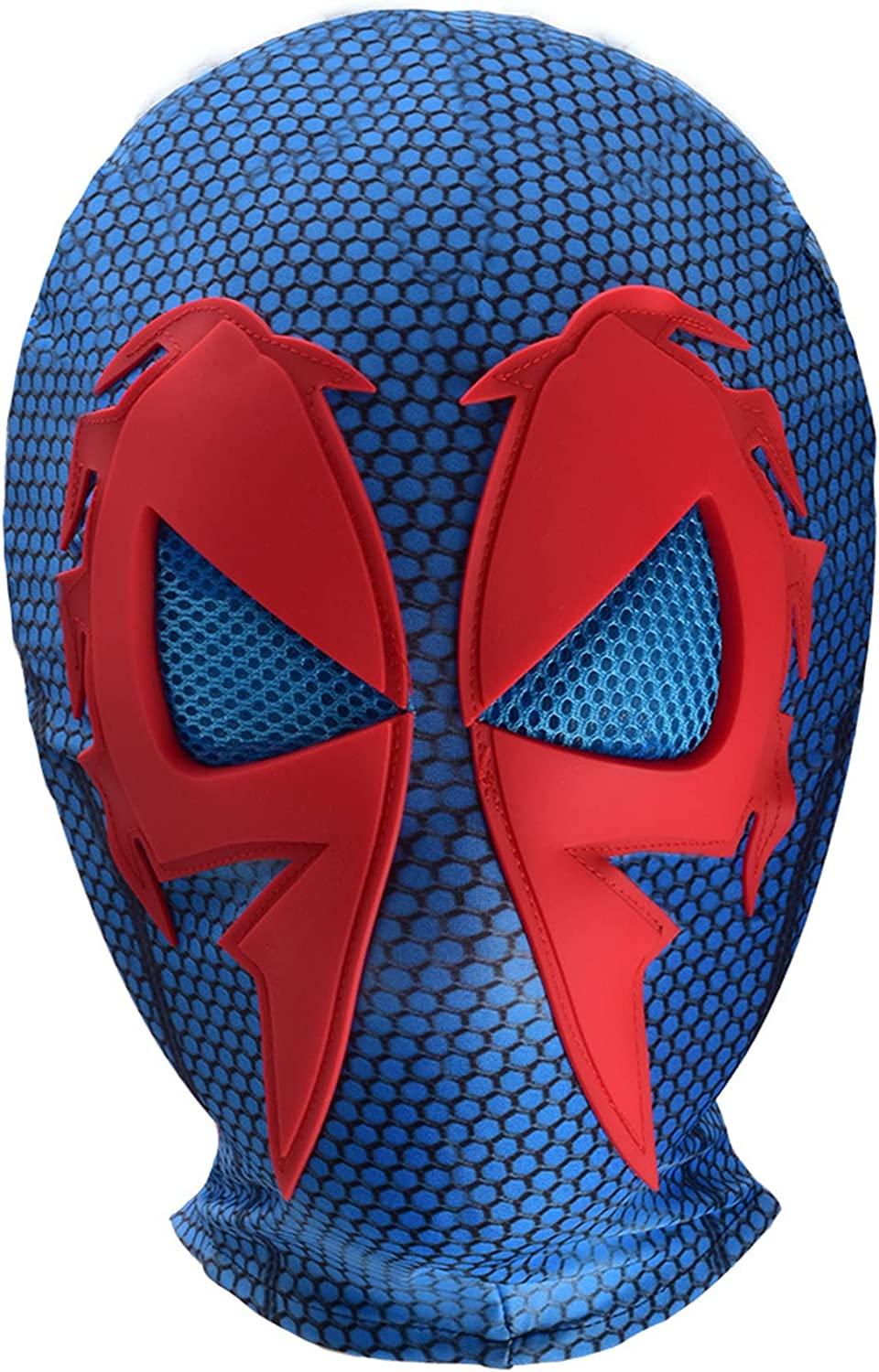 2099 Người Nhện Mũ Trùm Đầu Unisex Siêu Anh Hùng Cosplay Mặt Nạ Halloween 3d