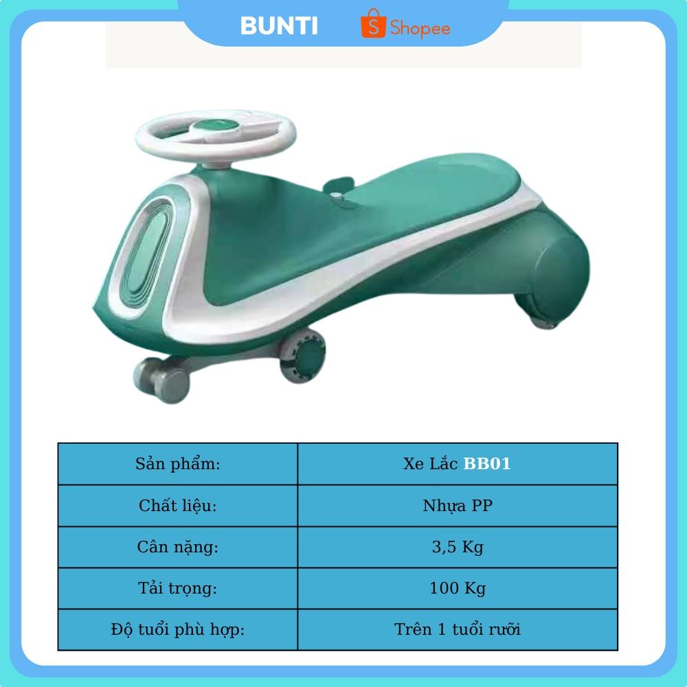 Xe Lắc Chòi Chân Có Đèn, Nhạc Lắc Tay BUNTI BB01