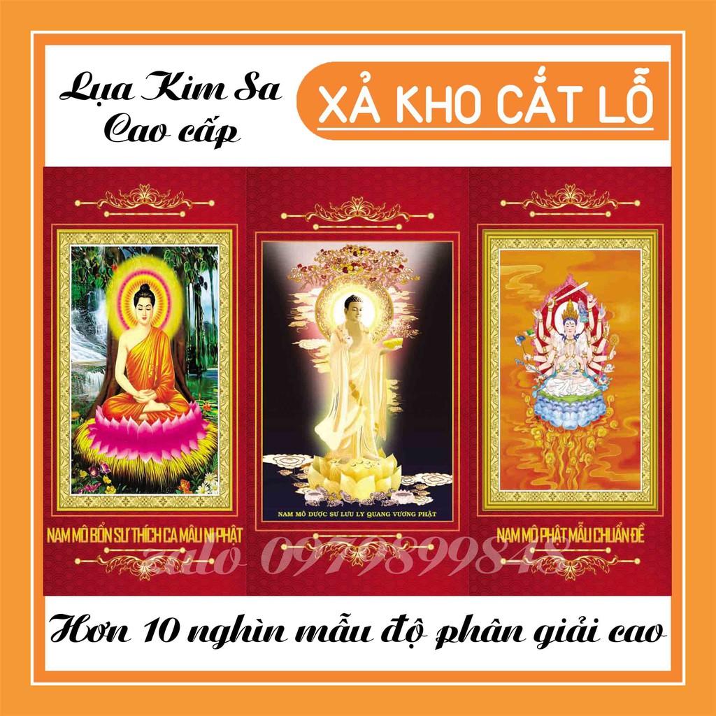 Tranh Kim Sa Phật Nhiều Mẫu