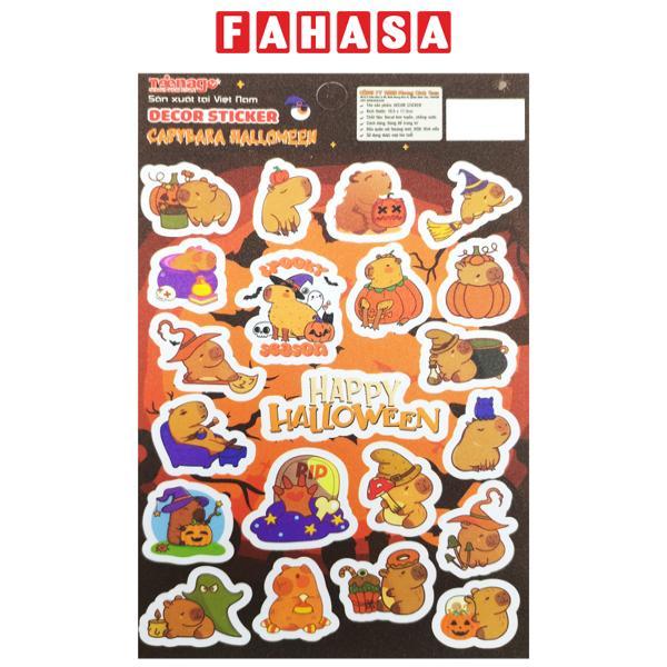 Sticker Kim Tuyến Halloween - Teenage KT-02 - Capybara