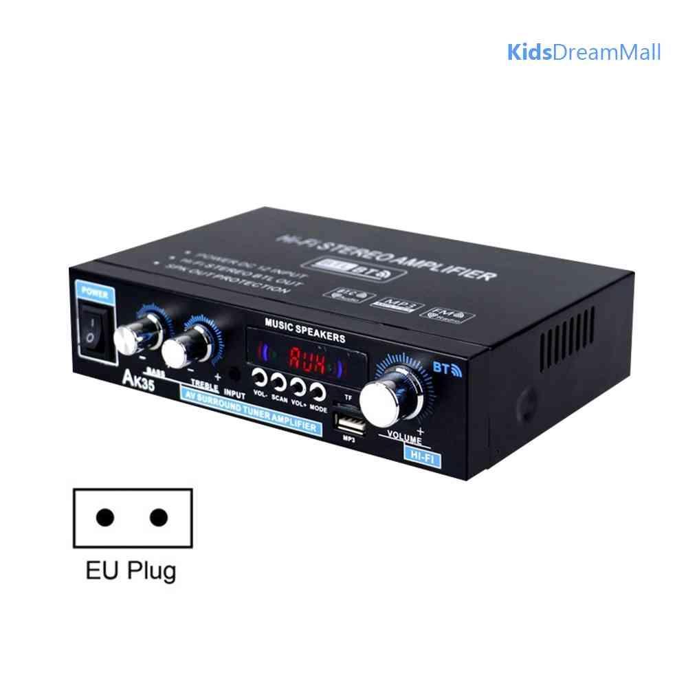 Mới Bộ Khuếch Đại Âm Thanh Bluetooth AK35 HiFi Có Cổng USB TF RCA