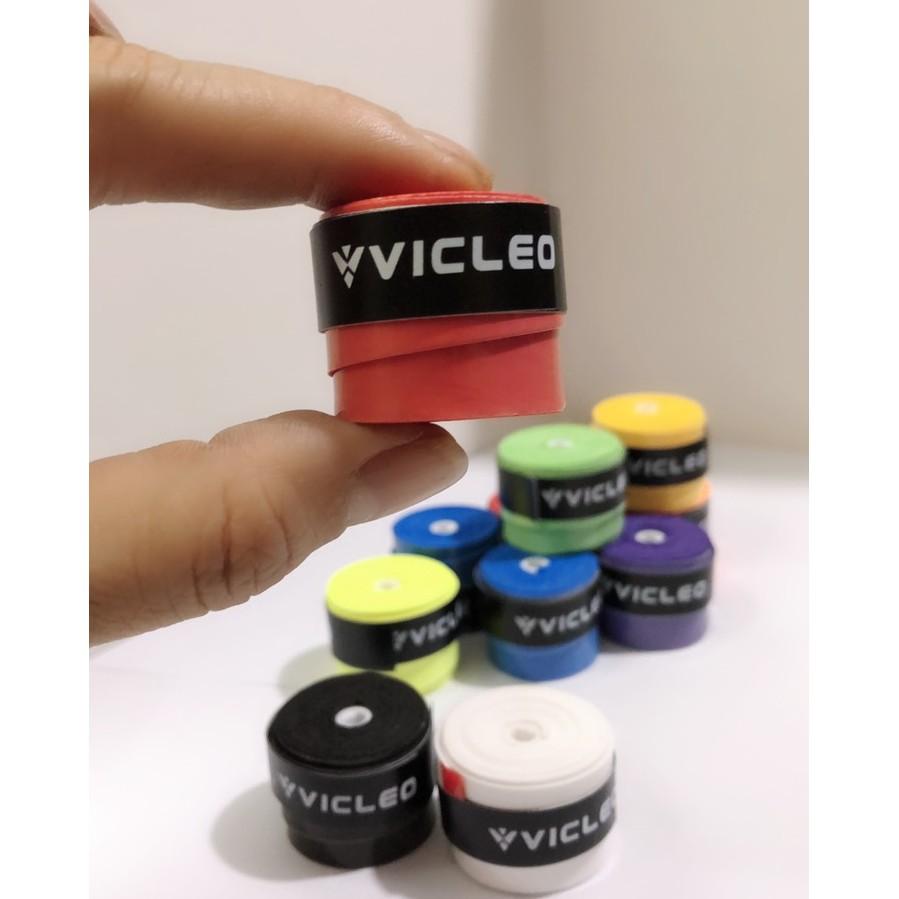 Quấn cán vợt cầu lông VICLEO êm, thấm mồ hôi, Nylon bọc ngoài