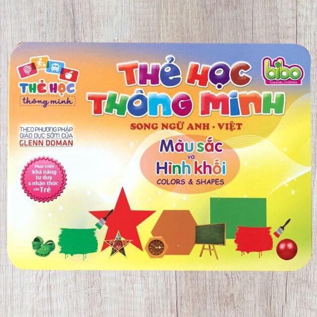 Thẻ Học Thông Minh Song Ngữ,Thẻ FLashCards Theo Phương Pháp Glenn Doman Nhiều Chủ Đề Cho Bé