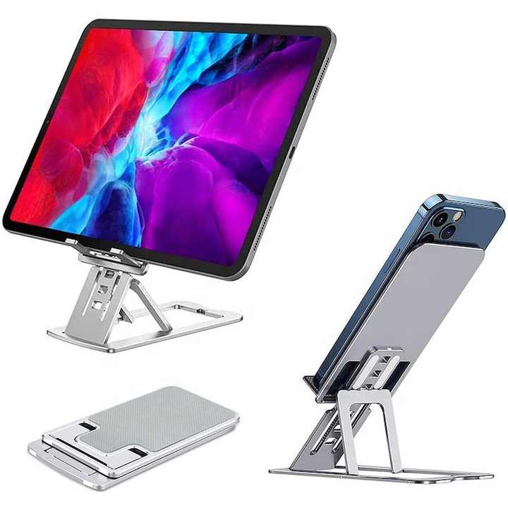 Giá đỡ điện thoại gấp gọn điều chỉnh được độ cao
