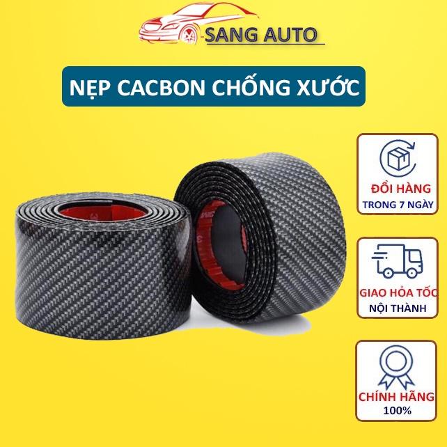 Nẹp Chống Xước Ô Tô - Nẹp Cacbon Chống Xước Bước Chân Cửa Xe Ô Tô