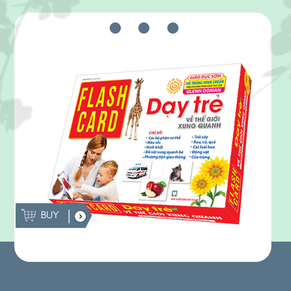 Flashcards English – Dạy trẻ về thế giới xung quanh