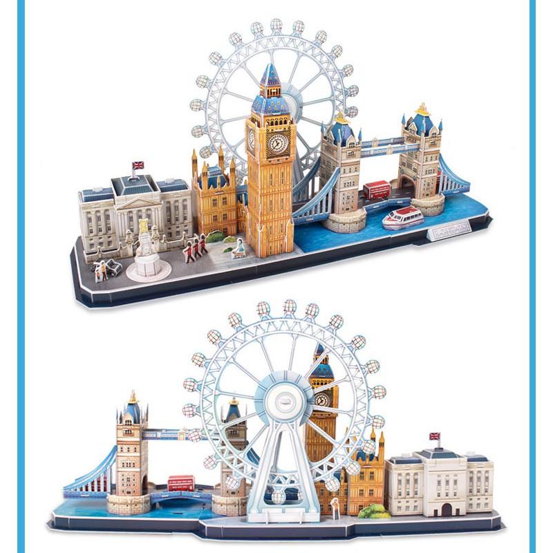 Mô hình giấy 3D - City Line London - MC253h