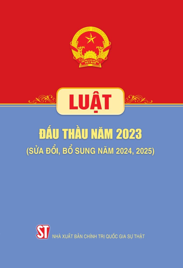 Luật Đấu thầu năm 2023 (sửa đổi, bổ sung năm 2024, 2025)
