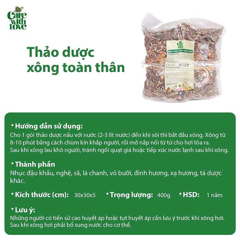 Thảo dược xông toàn thân O'care