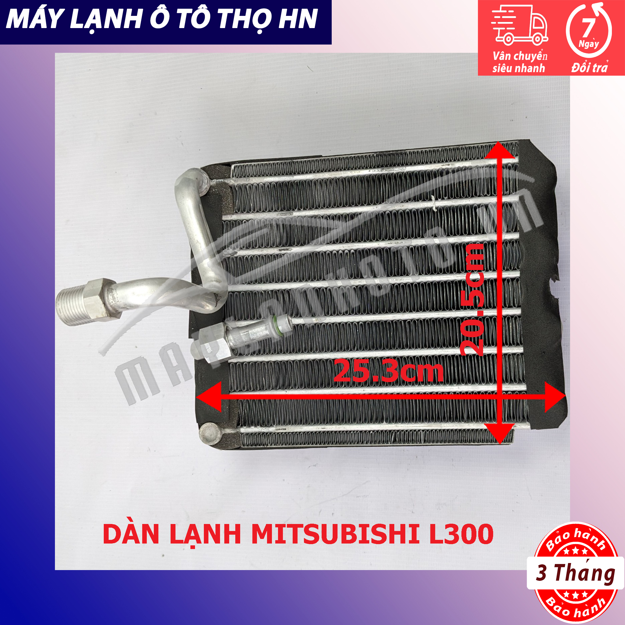 Dàn lạnh Mitsubishi L300 - Hyundai Porter 1998 1999 2000 Hàng xịn Thái Lan 98 99 00