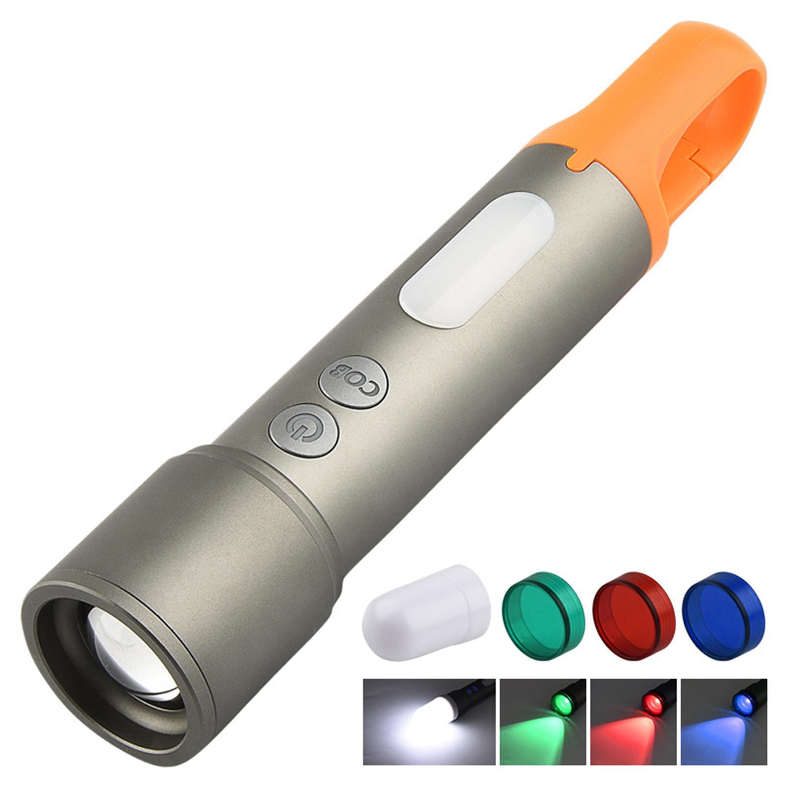 Portable LED Flashlight Super Bright Waterproof Home Backpacking  Torch