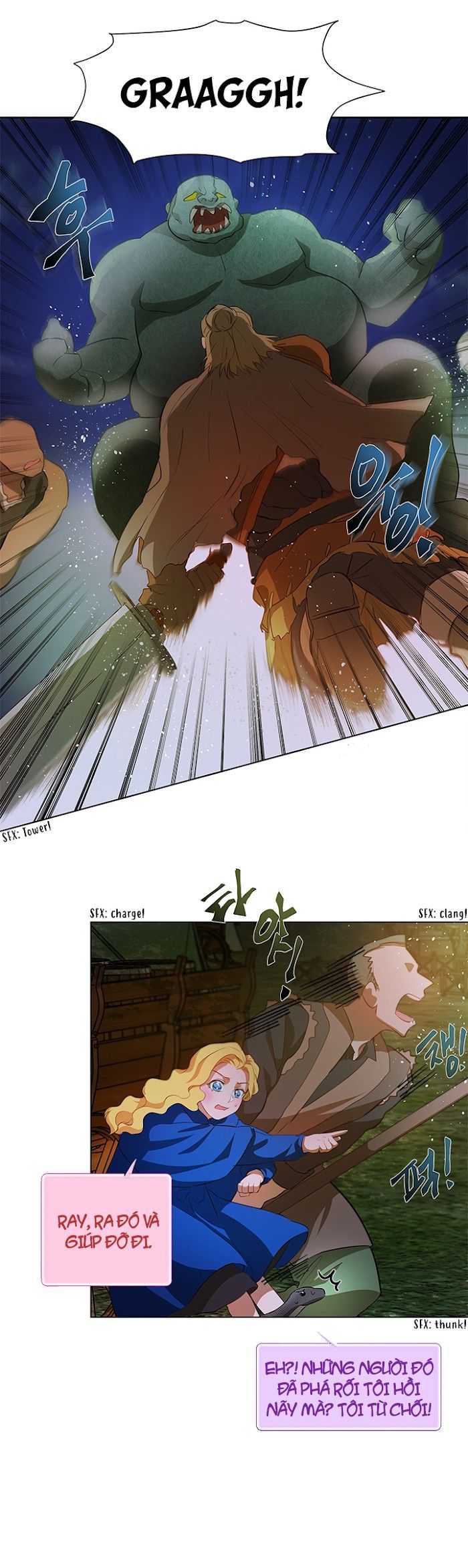 triệu hồi sư với mái tóc màu hoàng kim chapter 21 12