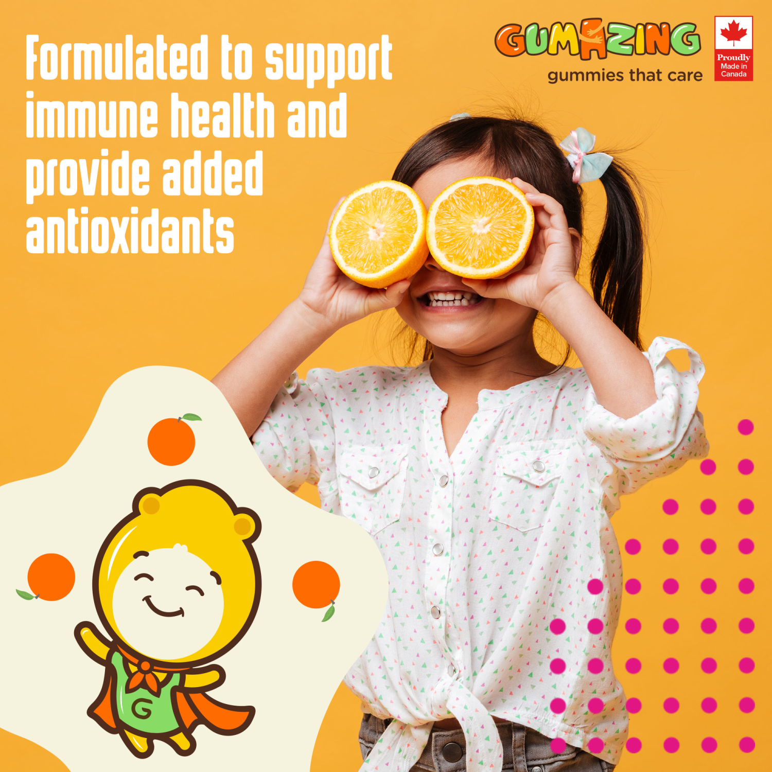 Combo 2 hũ kẹo dẻo dinh dưỡng Gumazing Gummy Vitamin D3 & Canxi + Multivitamin giúp xương chắc khỏe, tăng cường sức khỏe cho bé