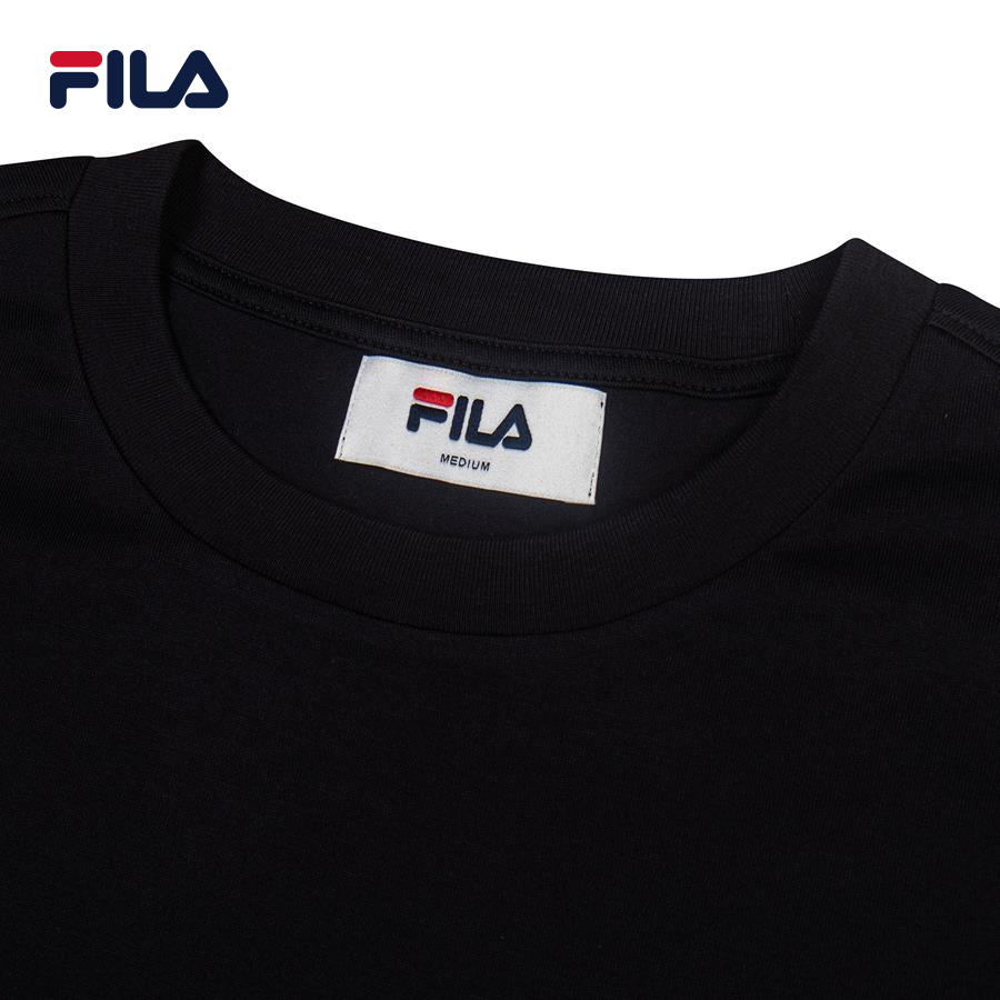 Áo thun tay ngắn thời trang unisex Fila SHORT SLEEVE TEE - FW2RSE3011M-BLK