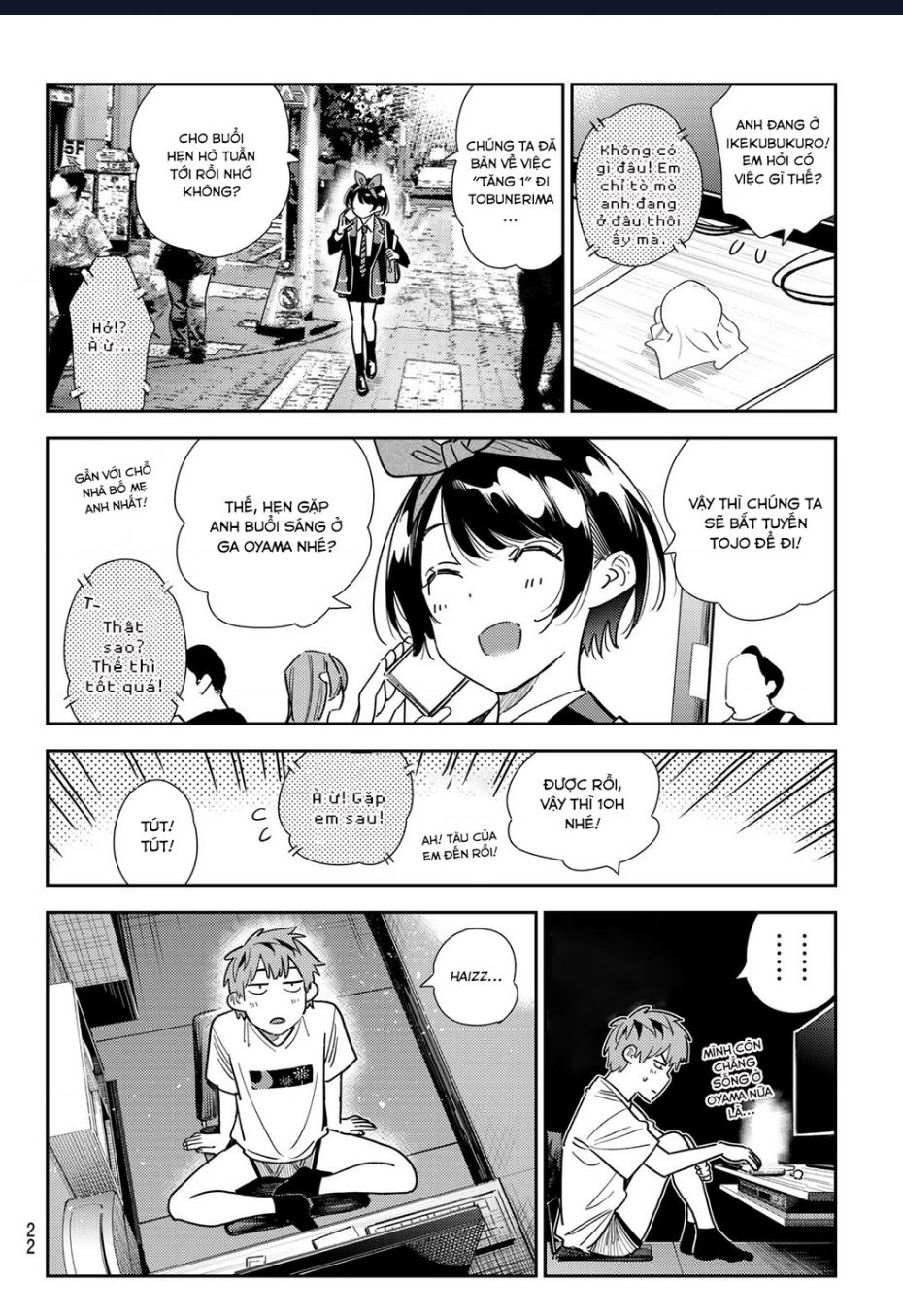 dịch vụ cho thuê bạn gái chapter 351 10