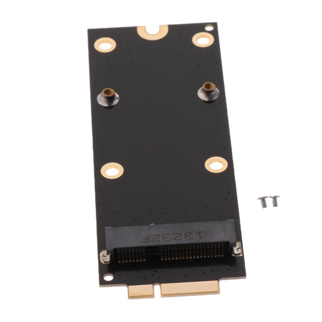 MSATA SSD to 17+7pin SSD Convertor Connector Adapter Card for 2012 MacBook