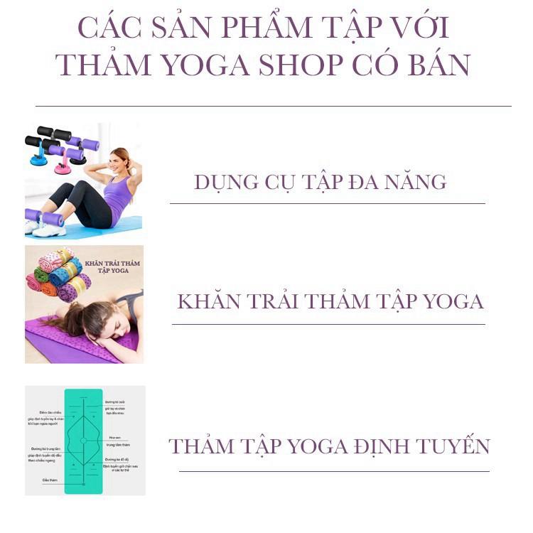 Thảm tập YOGA TPE 2 lớp dày 6mm