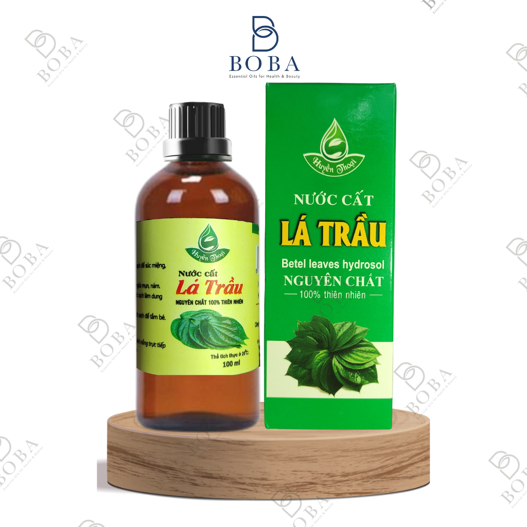 Nước Cất Lá Trầu Nguyên Chất, Chiết Xuất Lá Trầu.