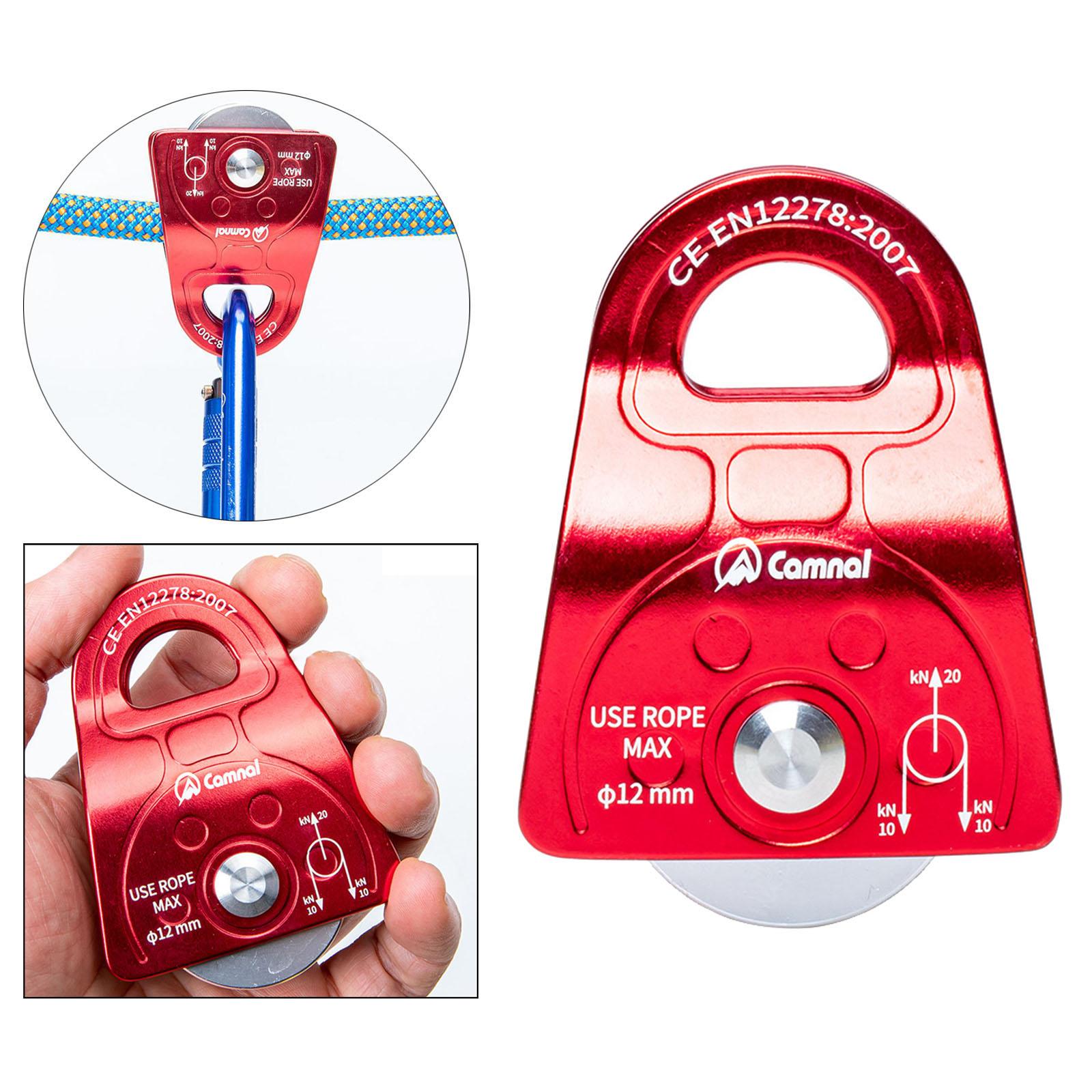 Rock Climbing Rigging Zipline Arborist Tree Climb 12mm Rope Pulley