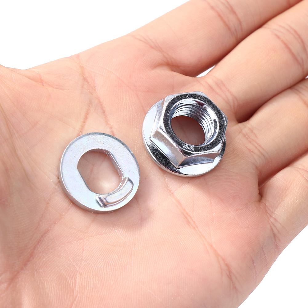 2/4PCS Bu lông kim loại bền hoàn hảo phù hợp với bánh xe cố định ốc vít cho Xiaomi M365 Pro SCOOTER SCOOT PARDE Color: 4 pcs