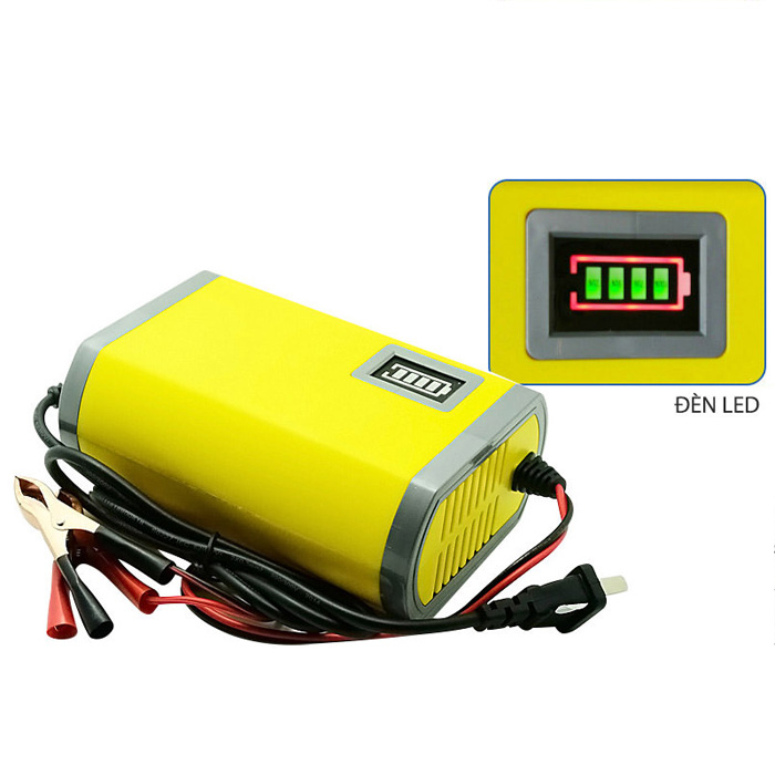 Máy Sạc Bình Ắc Quy Tự Động Cho Xe Hơi