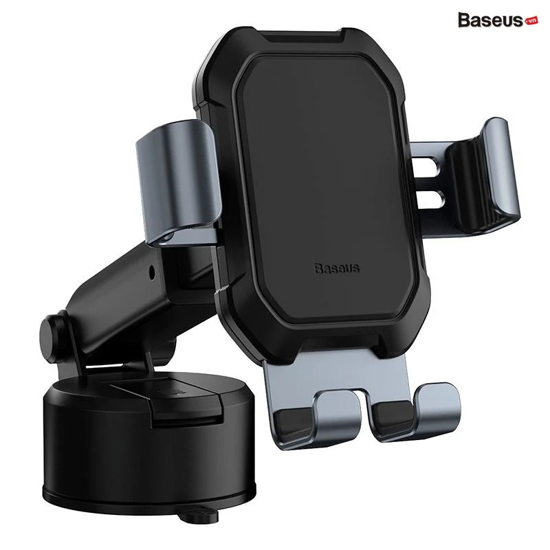 Giá đỡ điện thoại hút chân không dùng gắn kính hoặc táp lô trên xe hơi Baseus - hàng chính hãng