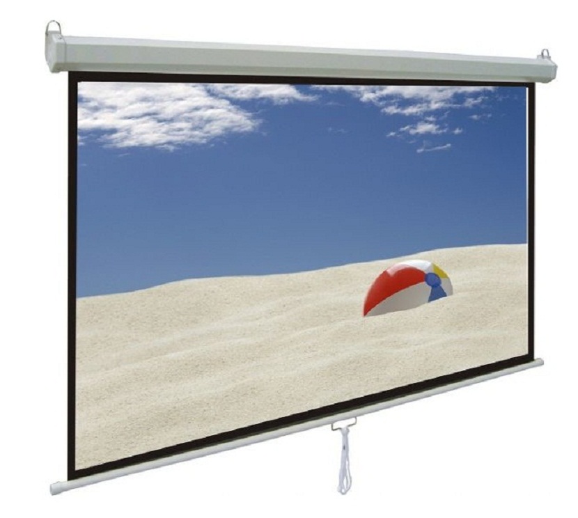 MÀN CHIẾU TREO TƯỜNG KÉO TAY TỰ CUỐN 100 INCH - 1,78M X 1,78M - PL70WS DALITE - HÀNG CHÍNH HÃNG