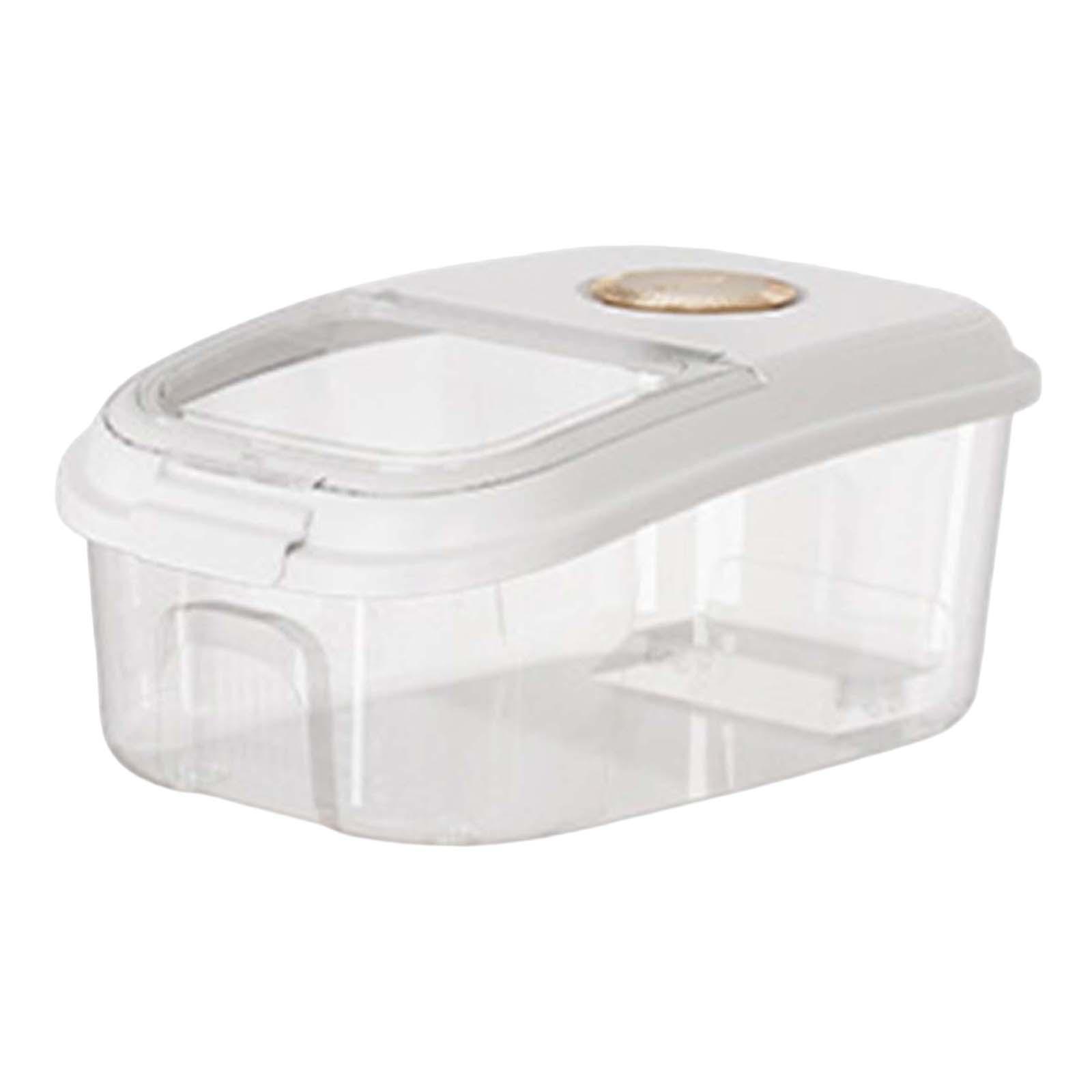 Rice Storage Container Cereal Dispenser Bucket Storage Bin for Cereal Nuts