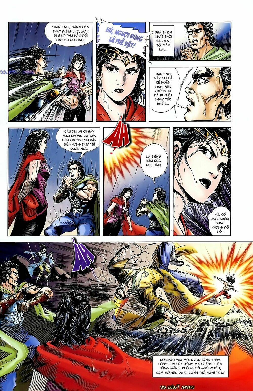 thiên tử truyền kỳ 1 - cơ phát khai chu bản chapter 130 15