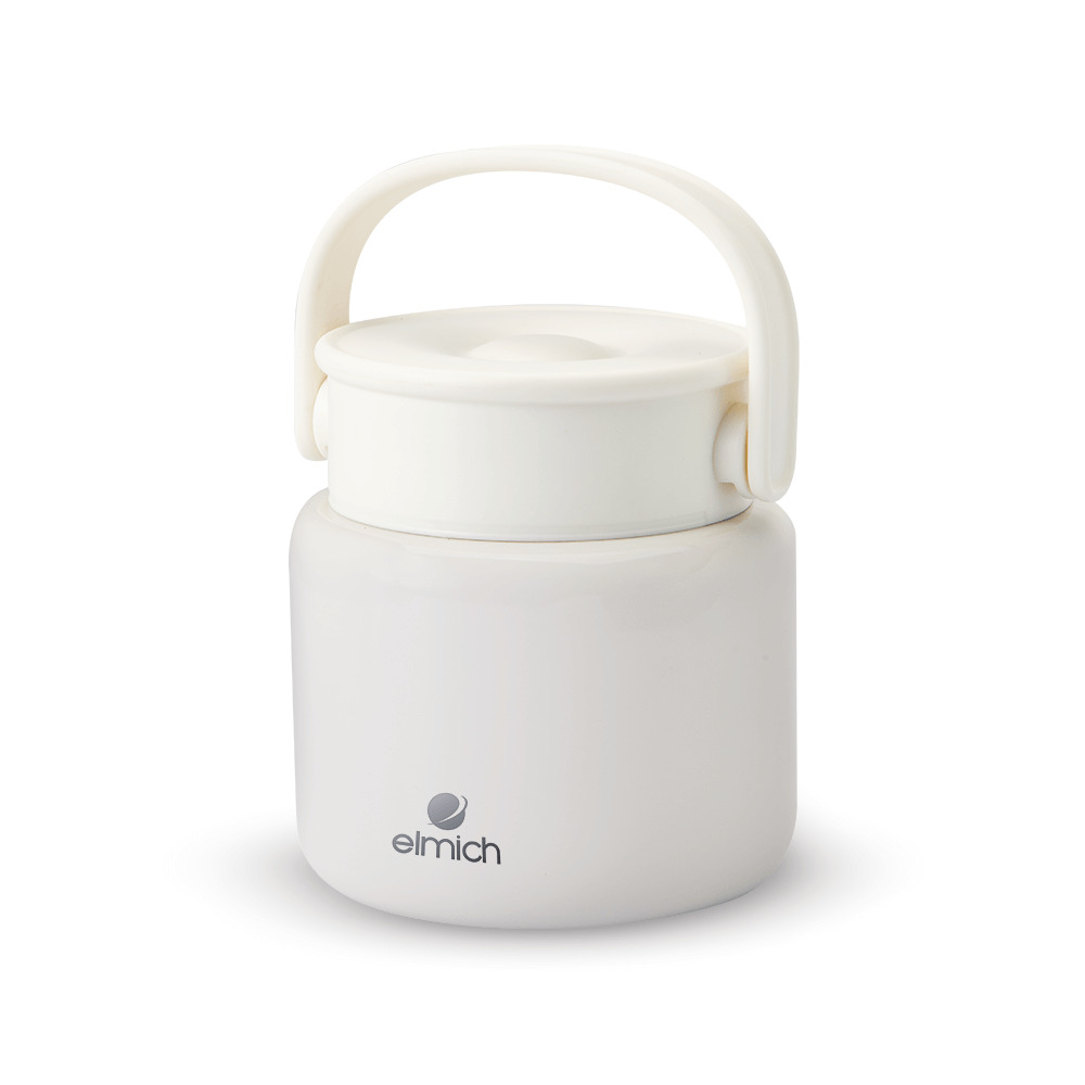 Bình Đựng Thức Ăn Giữ Nhiệt Inox Elmich EL8336 800ml,Hàng Chính Hãng,Kèm Muỗng,Có Thể Ủ Cháo-JoyMall